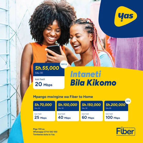 Yas Fiber to Home packages poster